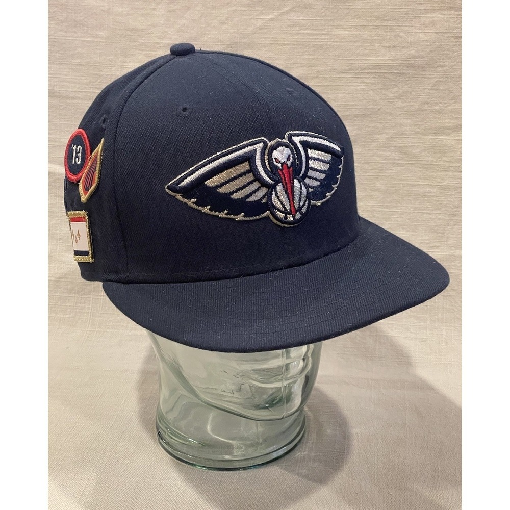 NEW ORLEANS PELICANS NEW‎ ERA NBA DRAFT 2018 9FIFTY SNAPBACK CAP BLUE PATCHES